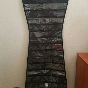 Free with purchase: Hanging jewelry organizer