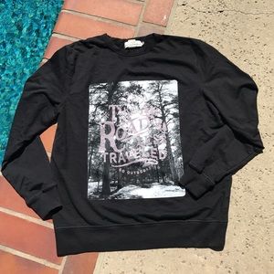 Men's Thin Graphic Pullover