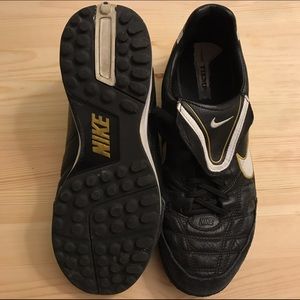 Men's Nike Tiempo turf (indoor soccer) cleats