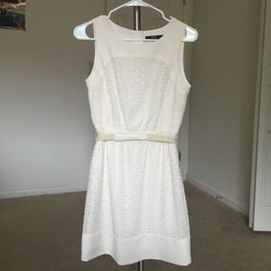 BCBG white Betsy Dress