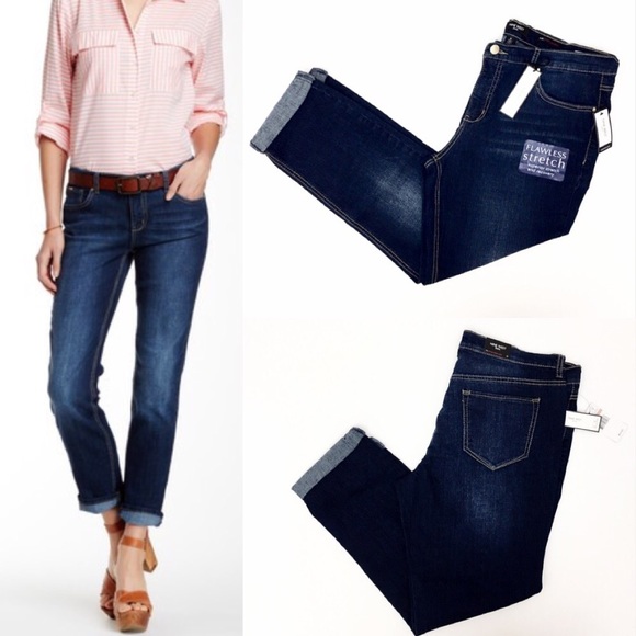 nine west boyfriend jeans