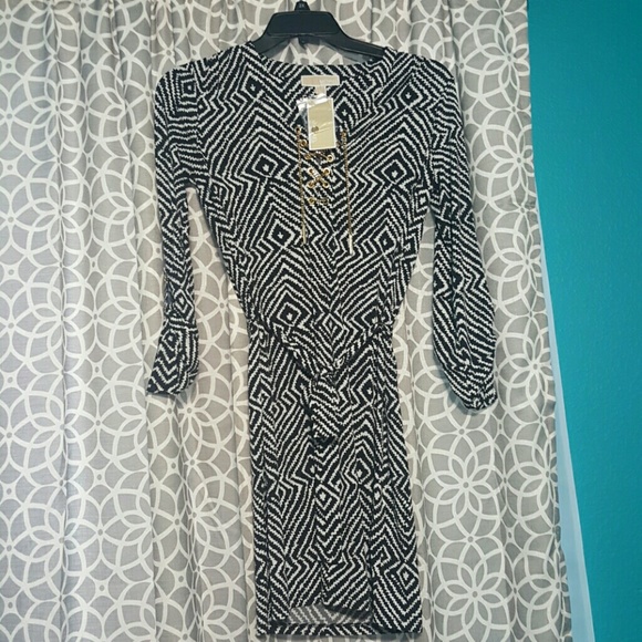 MK Tie Belt Dress