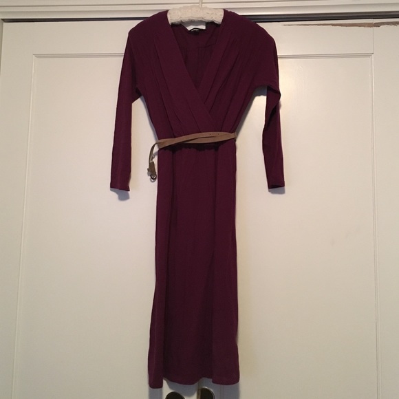 Plum dress