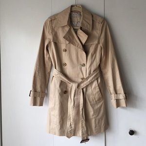 Banana Republic Tan Trenchcoat