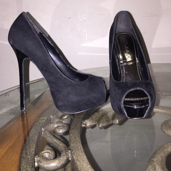 Black heels