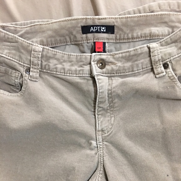 Apt. 9 Pants - Apt9 Tan Corduroy Pants Women's