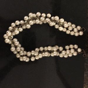 JCREW PEARL HAMMOCK NECKLACE