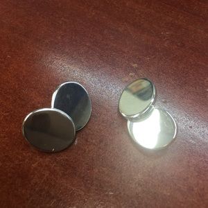 Sterling silver cuff Links
