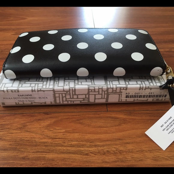 *SOLD*COMME des GARÇONS Polka Dot Embossed Wallet - Picture 4 of 4