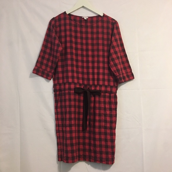 ❣️Red Plaid Dress/Tunic NEW