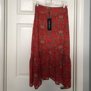 For Love and Lemons Pia Midi Skirt.