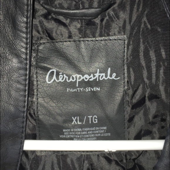 leather jacket with jacket sleeves