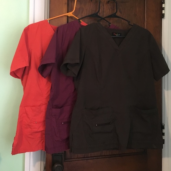 3 sets of Peaches Scrubs