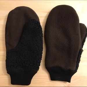 Super warm fleece oversized mittens - so warm!