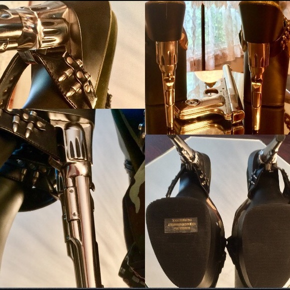 PLEASER Bondgirl CamoGunHeel Discontinued NOT4SALE - Picture 5 of 7