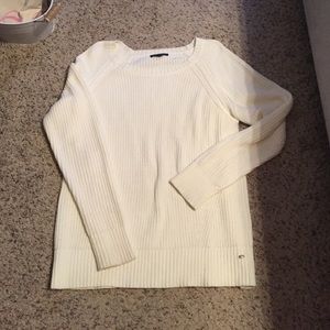 Cream sweater