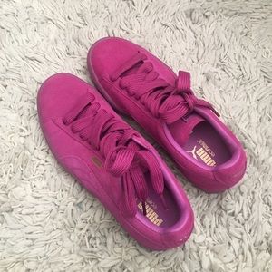 Suede Purple PUMA Women's 6