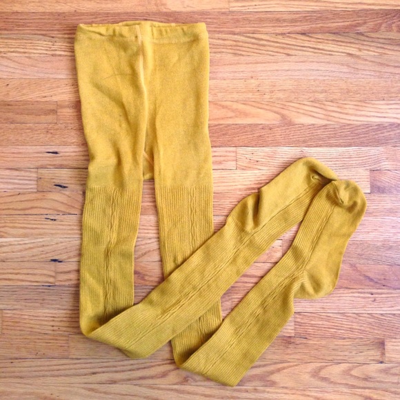 Knit sweater tights