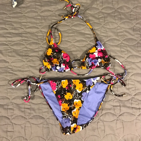 DVF floral swimsuit