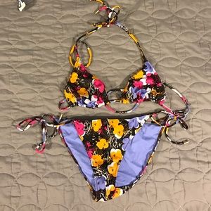 DVF floral swimsuit