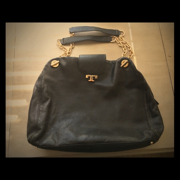 Tory Burch Handbag! Black super soft leather