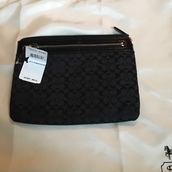 New Coach cosmetic bag