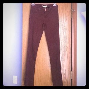 Maroon Size 4 W Jeggings