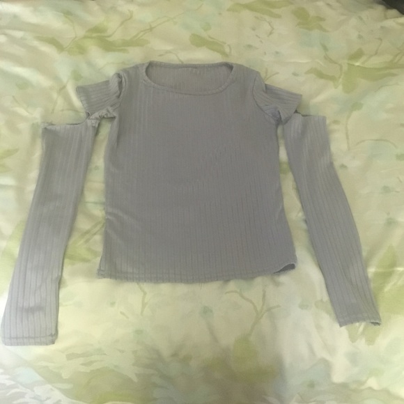 Shoulder cropped top - Picture 2 of 2