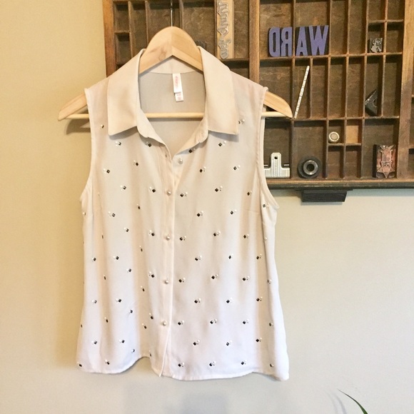 Studded Xhilaration Top