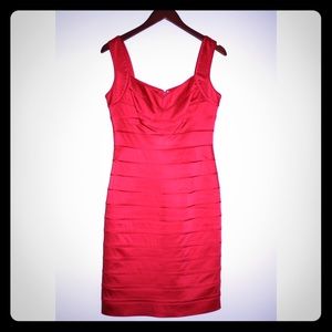 Price ⬇️! Ralph Lauren Red Bandeau Party Dress