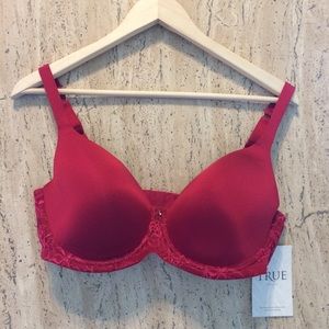 Red Lace Bra