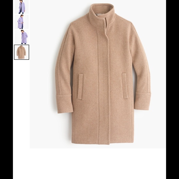 J. Crew Stadium-Cloth Cocoon Coat