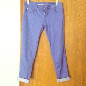 Light blue/periwinkle Cropped Jeans Size 5W