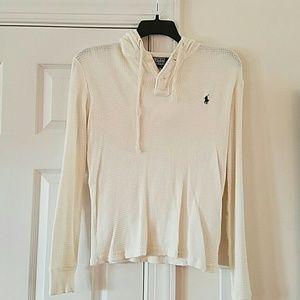 Polo hooded sweatshirt