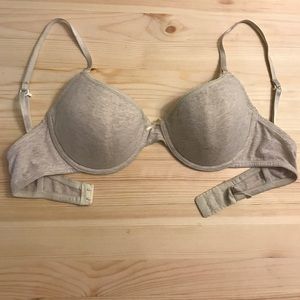 Aerie Hannah 34C unlined oatmeal bra.