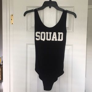 Black SQUAD Leotard