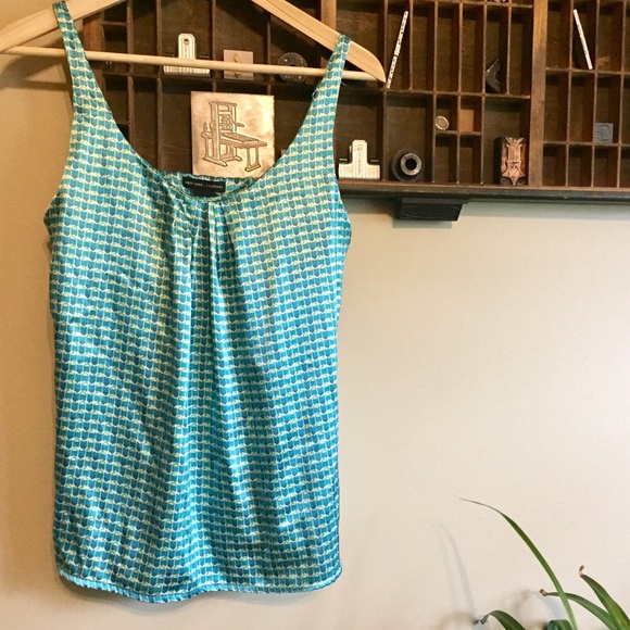Satiny Teal New York & Co Tank