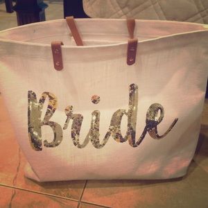 Bride tote bag never used