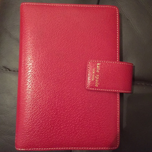 kate spade Accessories - Kate Spade Leather Planner with Credit Card Slots