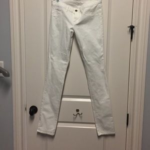 J Brand skinny white jeans