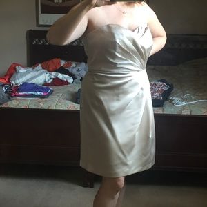 Champaign Colored Prom/Bridesmaid Dress