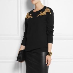 Altuzurra for Target gold crane sweater