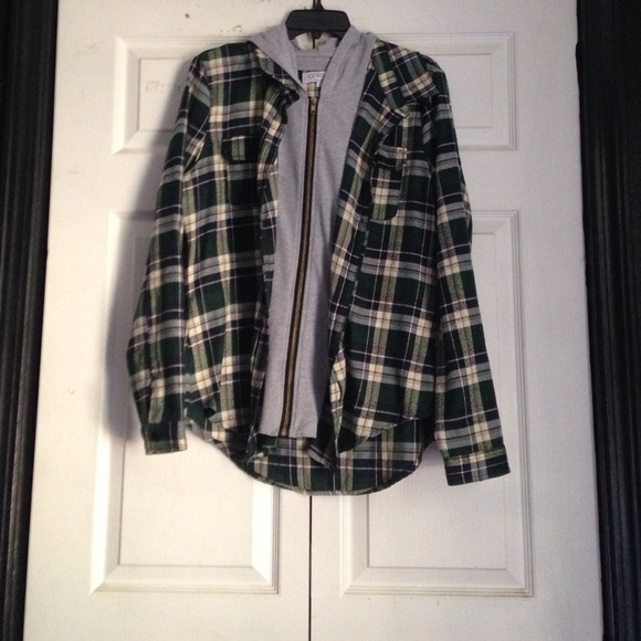 Flannel sweater!!