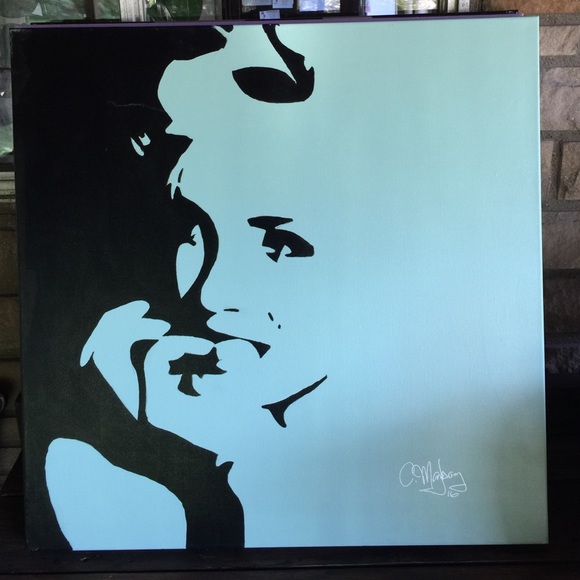 Marilyn Monroe canvas painting