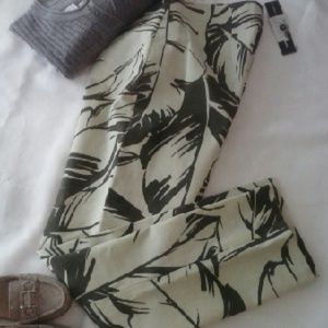 SIZE 4P LINDA ALLARD ELLEN TRACY Olive  Pants New