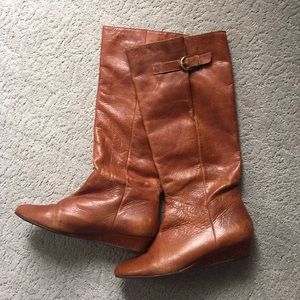 Steve Madden Cognac Tall Boots