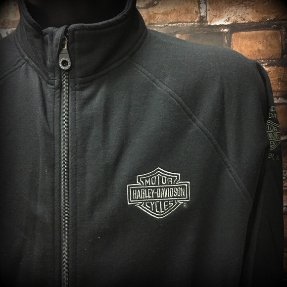 Harley-Davidson® Zip Up Embroidered Jacket - Picture 2 of 4