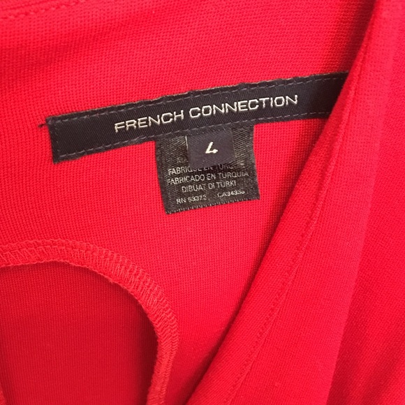 French Connection Red Dress - Picture 2 of 3
