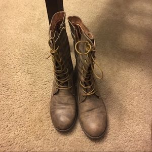 ❗️RUSTED COLOR COMBAT BOOTS!