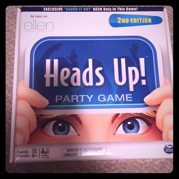 Heads Up! Ellen game